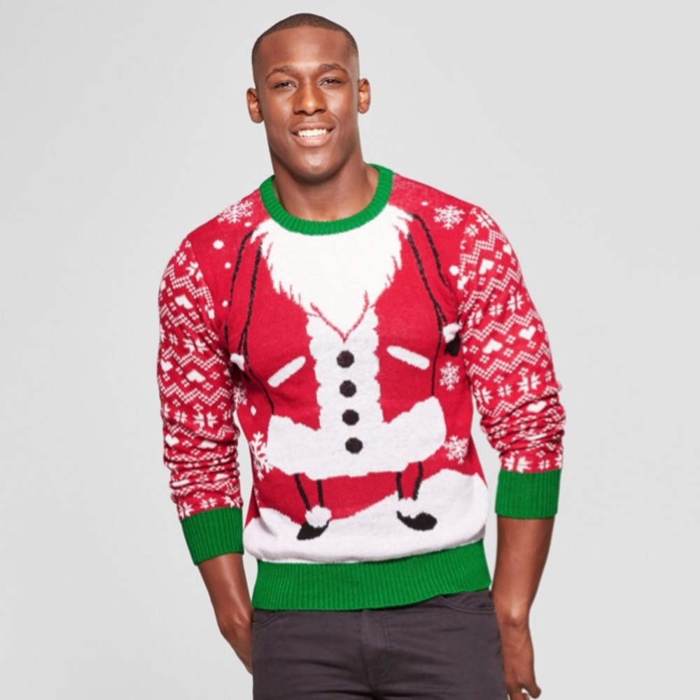 Santa Christmas Family Ugly Sweater S Holiday